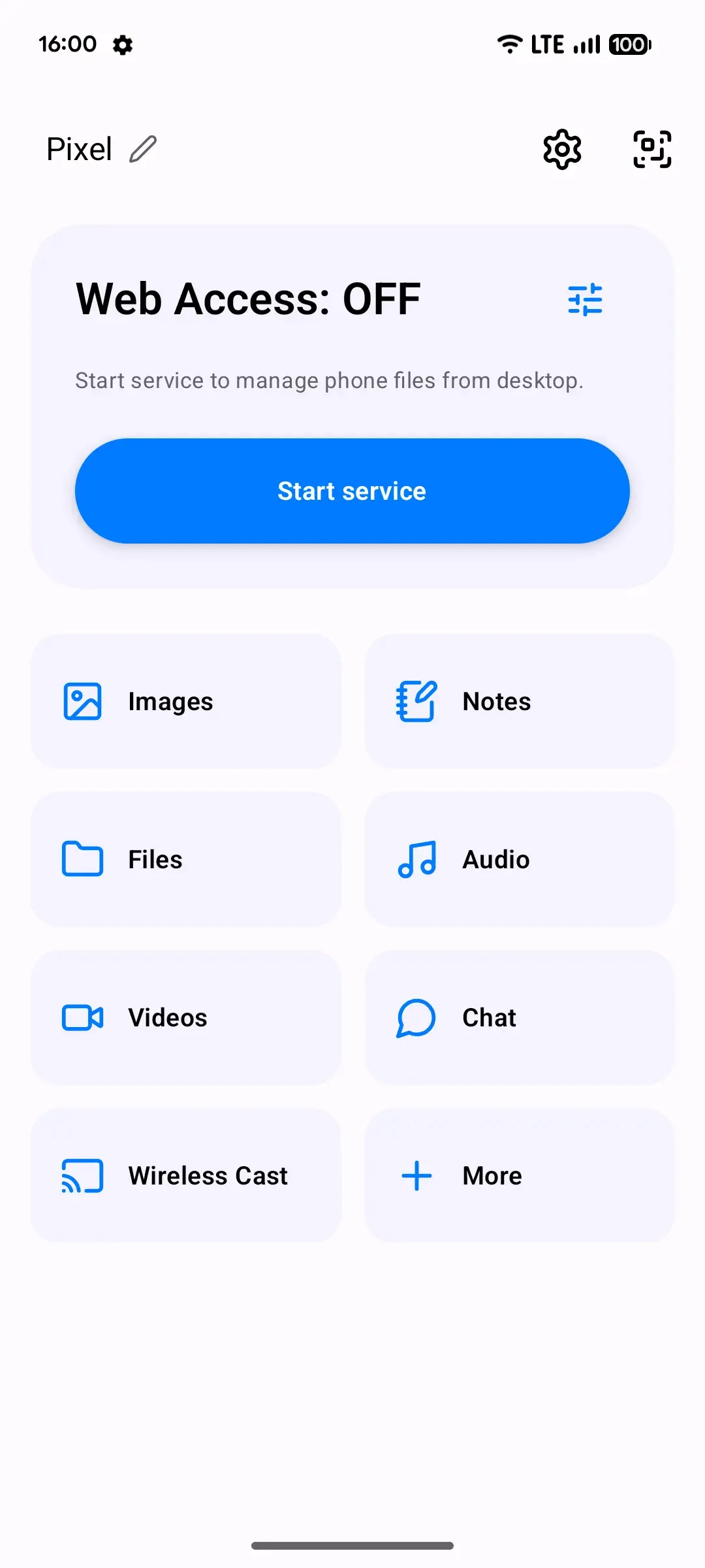 PlainApp 截图