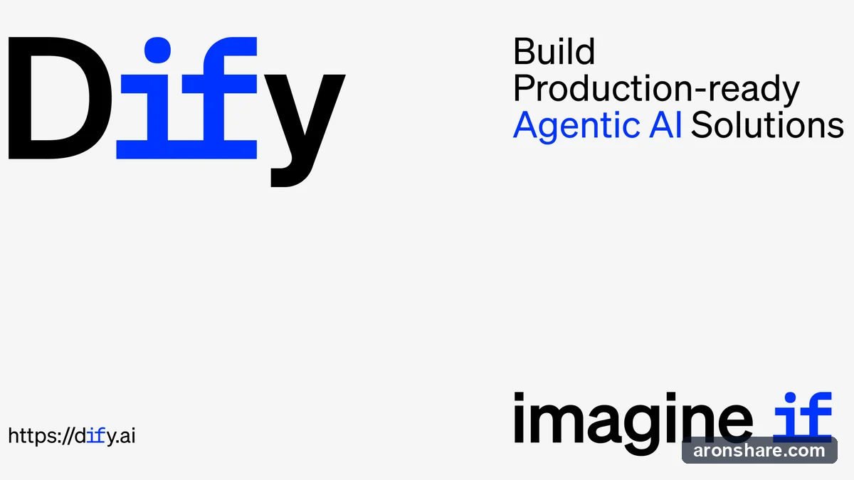 dify Build Agentic workflows, RAG pipelines